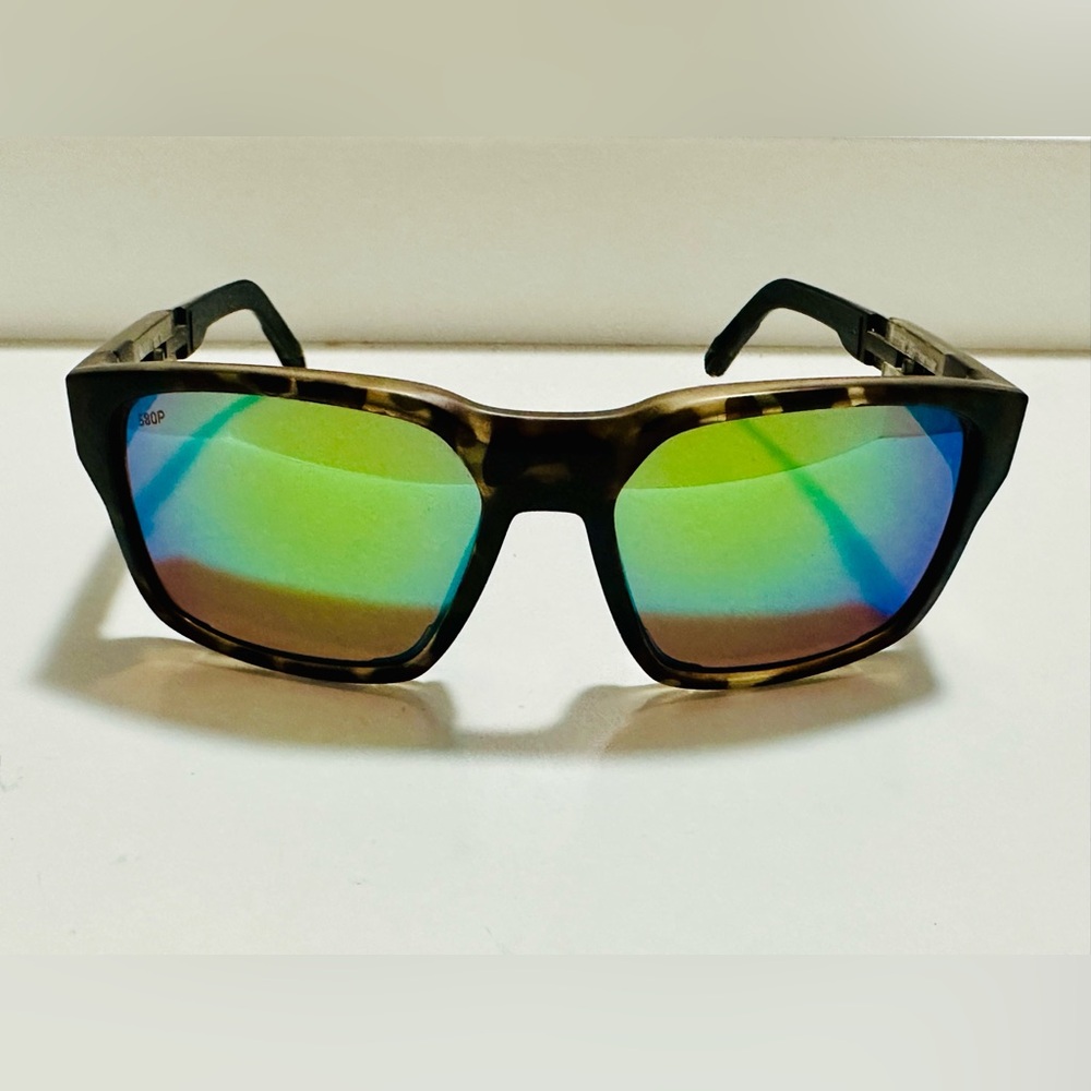 New Authentic Costa Tailwalker Sunglasses Matte Wetlands/Polarized Green 580P